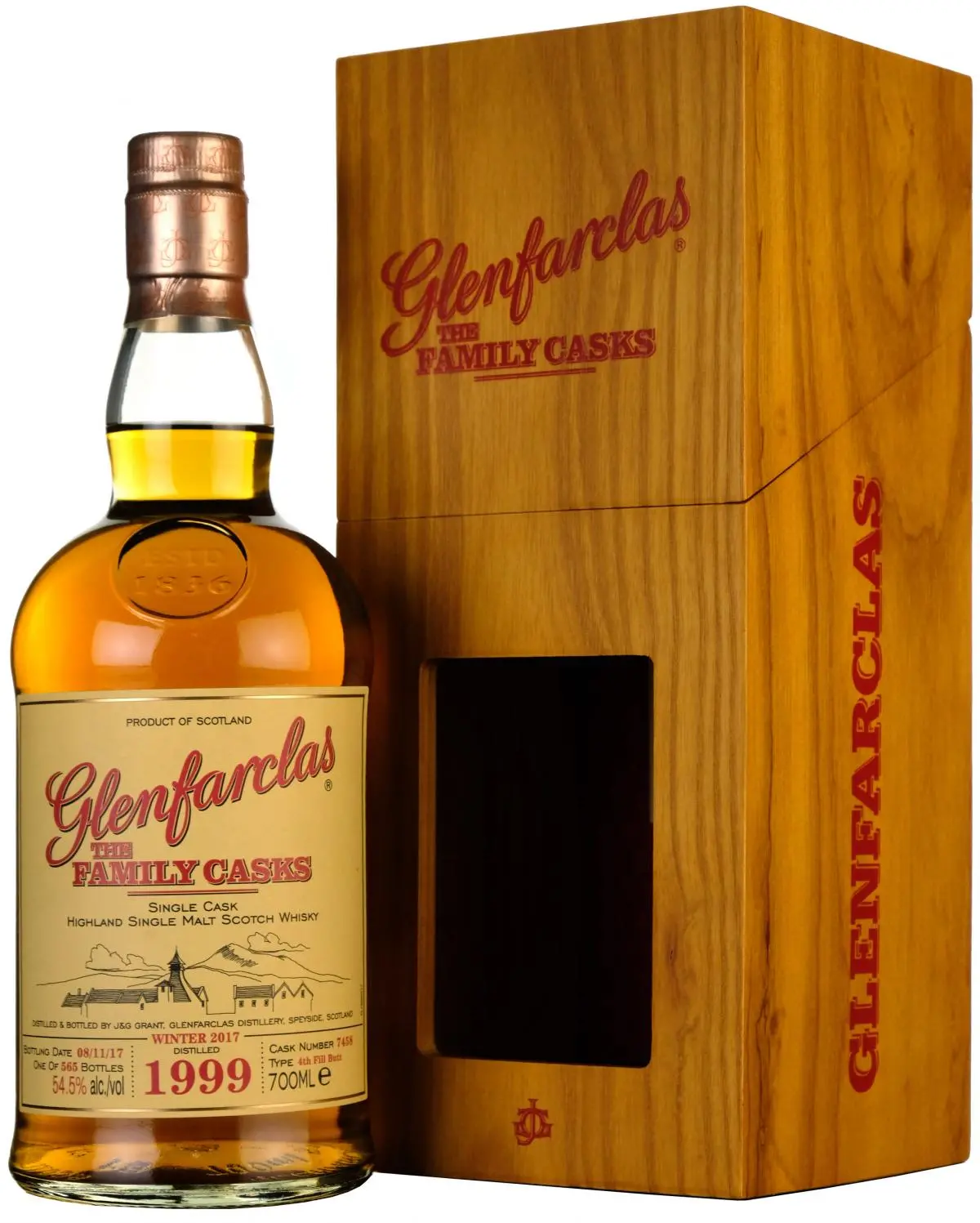 Glenfarclas 1999-2017 | The Family Cask 7458 1