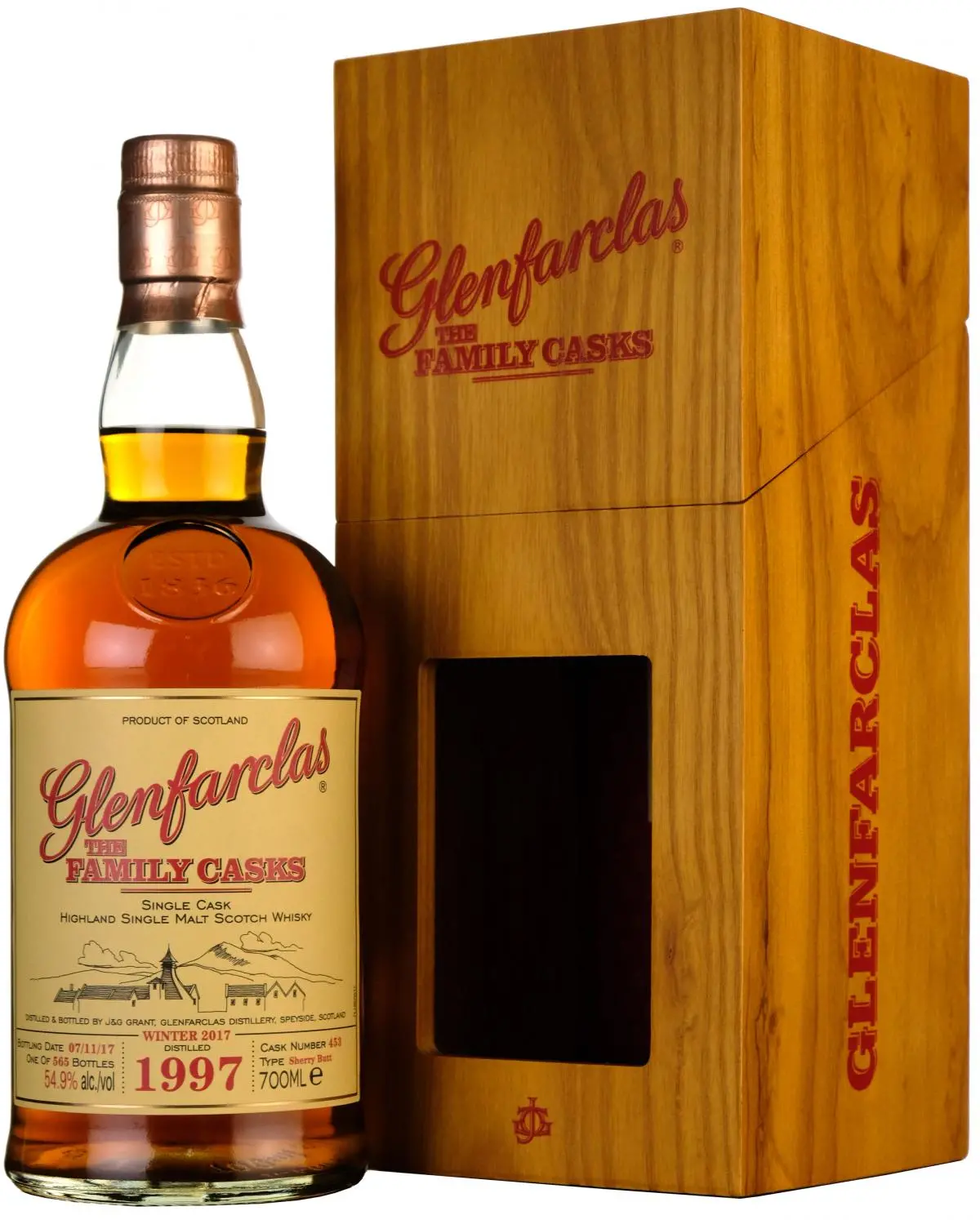 Glenfarclas 1997-2017 | The Family Cask 453 1