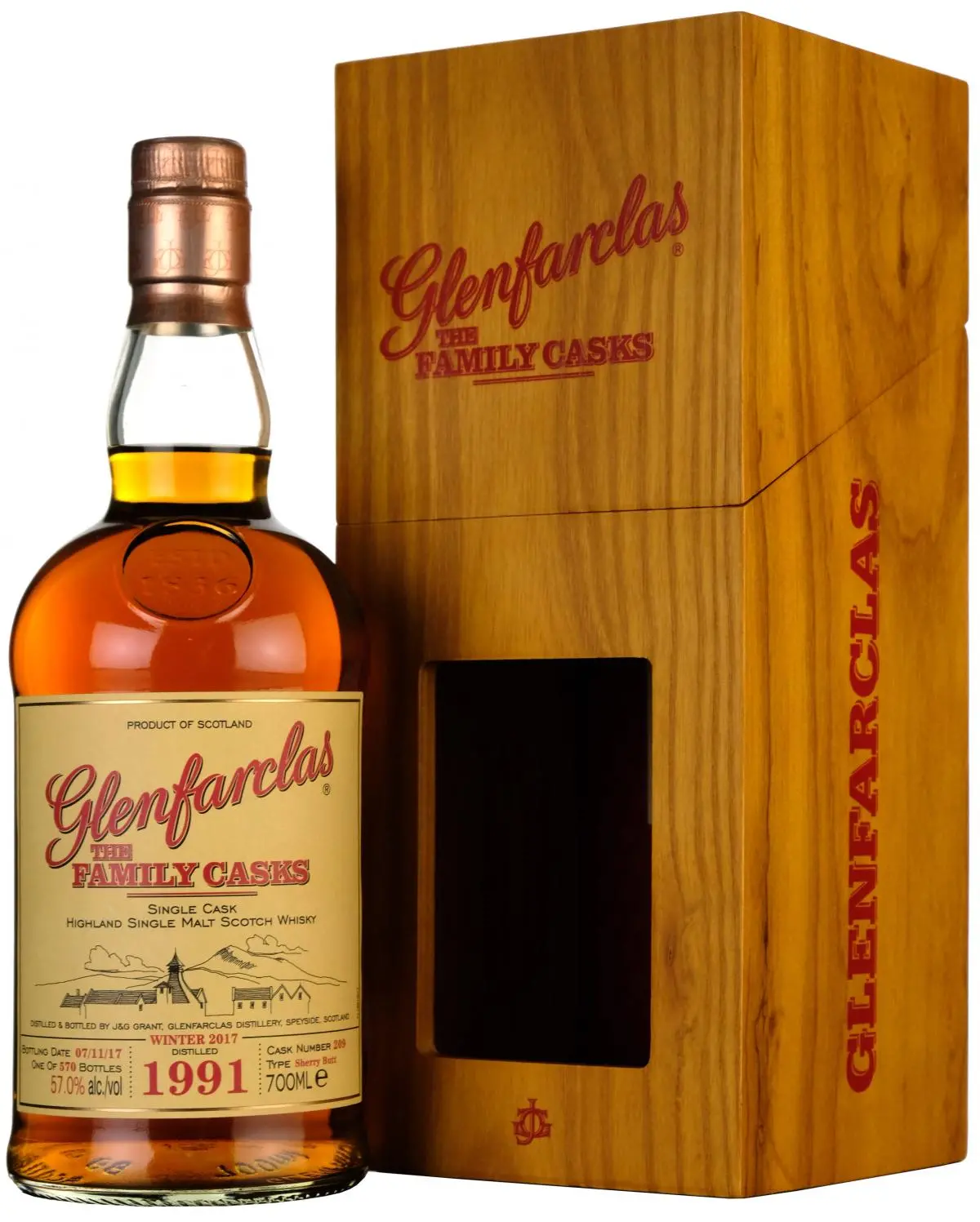 Glenfarclas 1991-2017 | The Family Cask 209 1