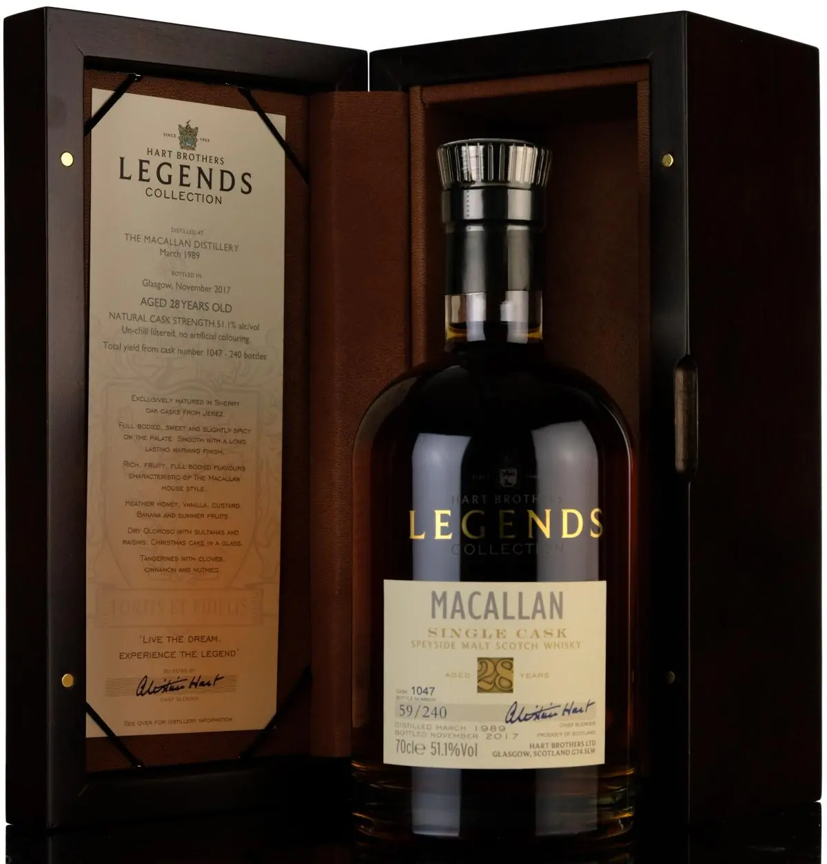 Macallan 1989-2017 | 28 Year Old | Hart Brothers Legends Collection 1