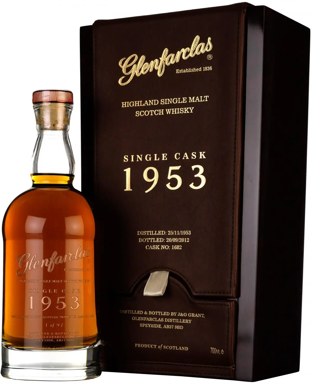 Glenfarclas 1953-2012 | 58 Year Old Single Cask 1682 1