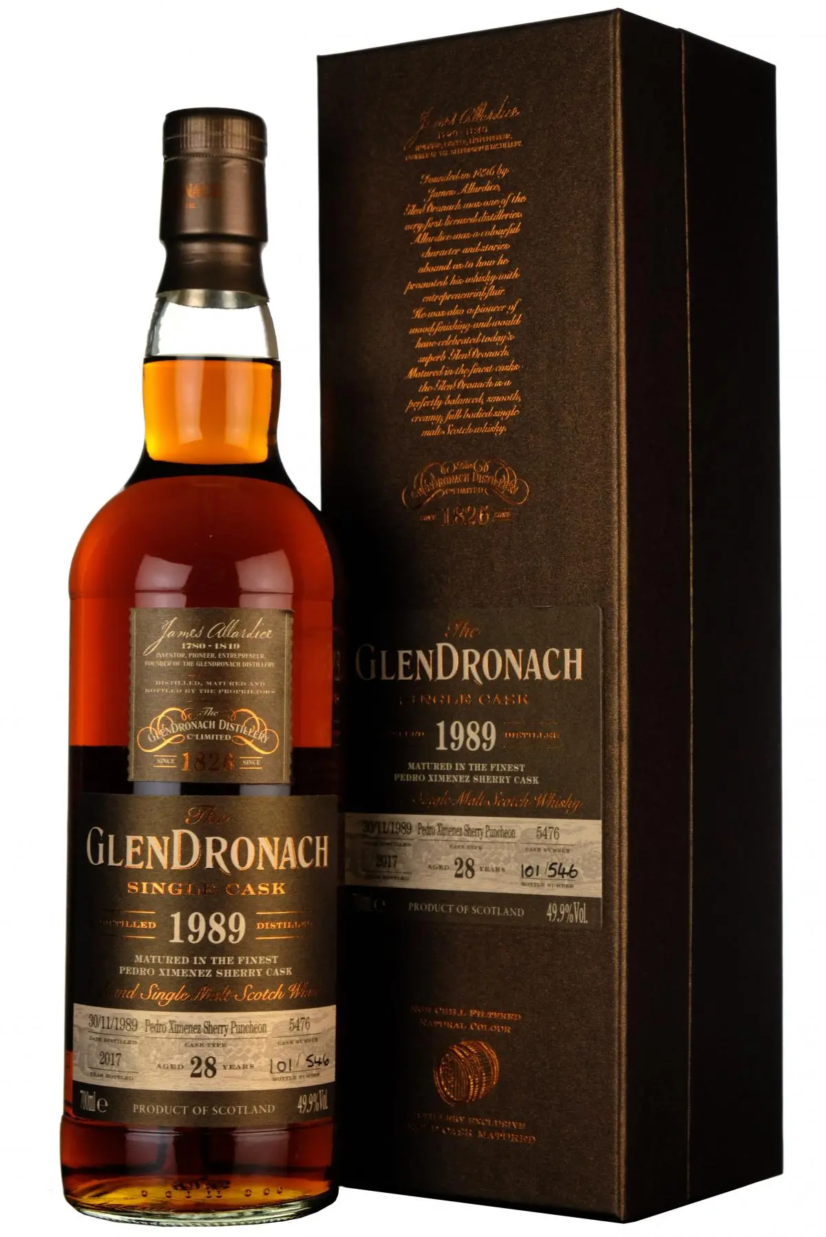 Glendronach 1989-2017 | 28 Year Old | Single Cask 5476 | Batch 16 1