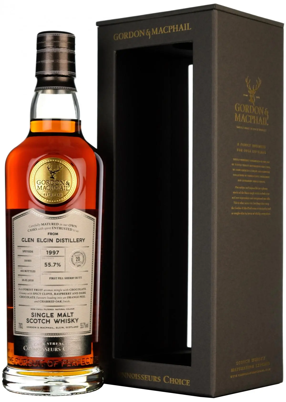 Glen Elgin 1997-2018 | 20 Year Old | Connoisseurs Choice Cask Strength 1