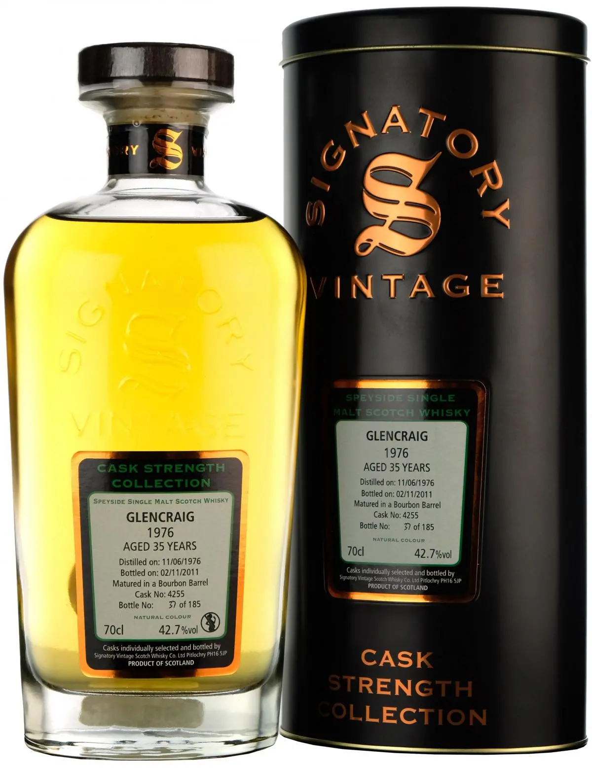 Glencraig 1976-2011 | 35 Year Old Signatory Vintage 1