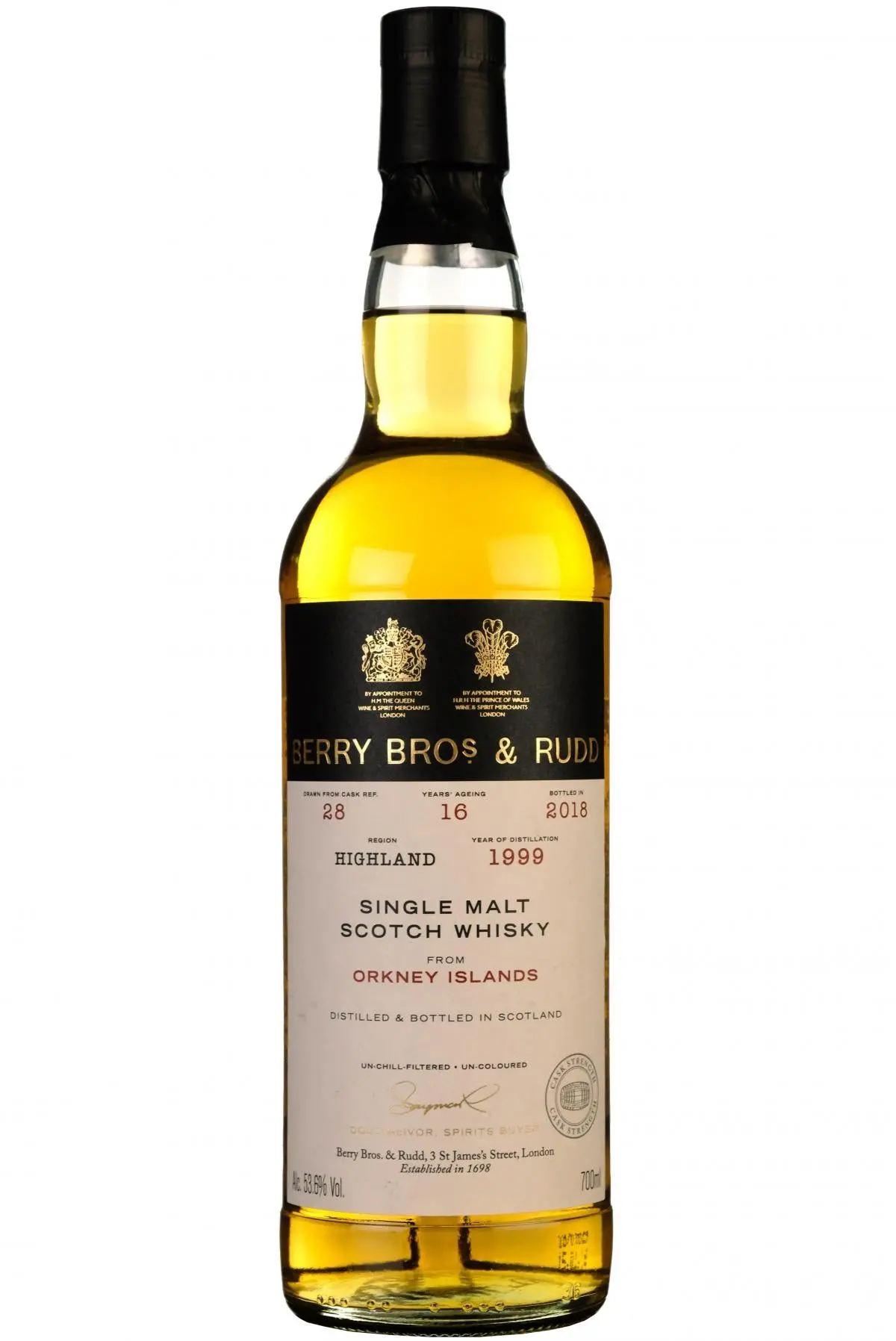Orkney Islands 1999-2018 | 16 Year Old | Berry Bros Single Cask 28 1