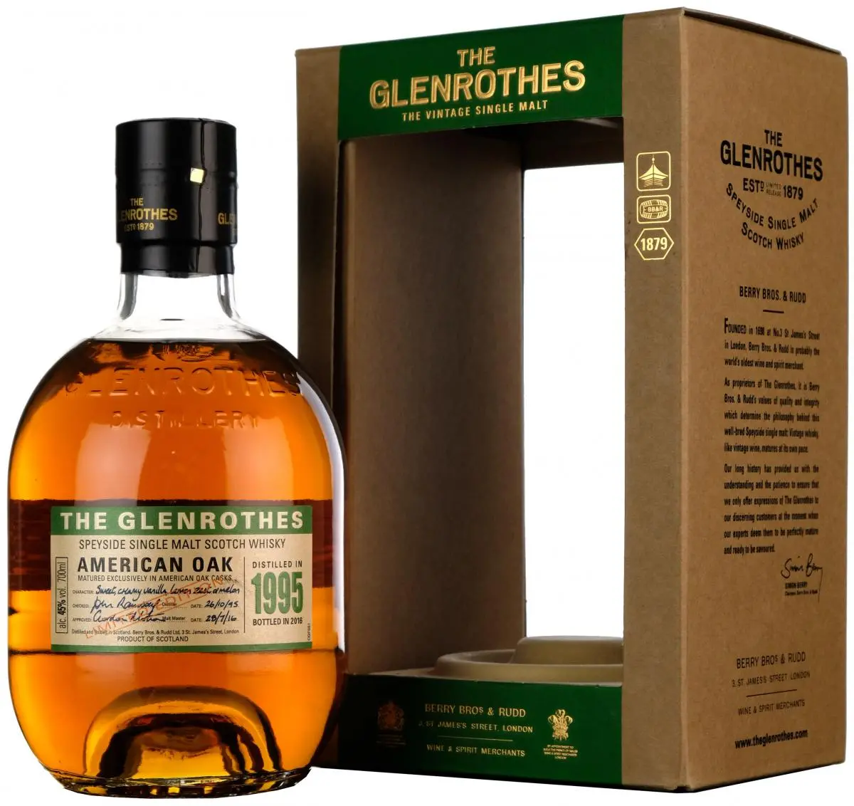 Glenrothes 1995-2016 American Oak 1