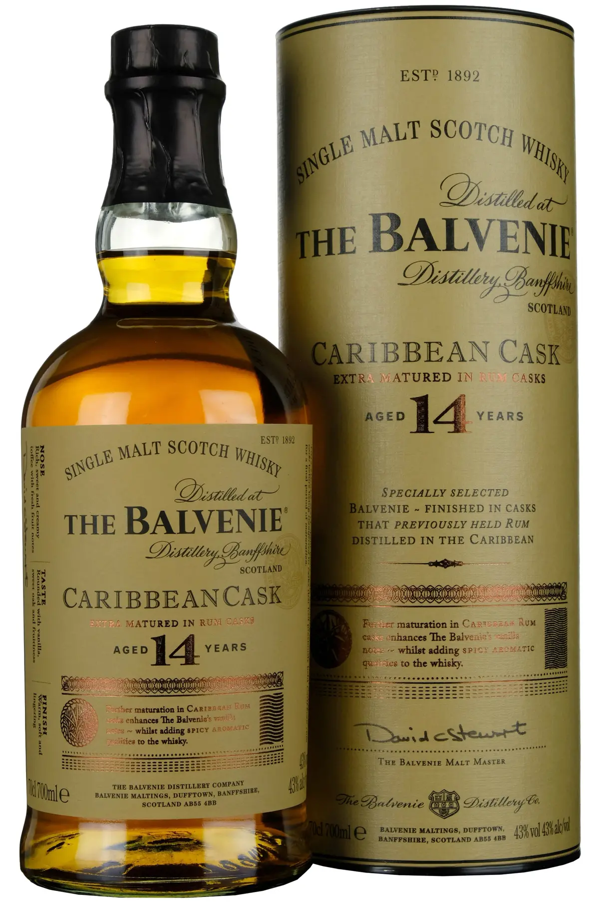Balvenie 14 Year Old Caribbean Cask 1