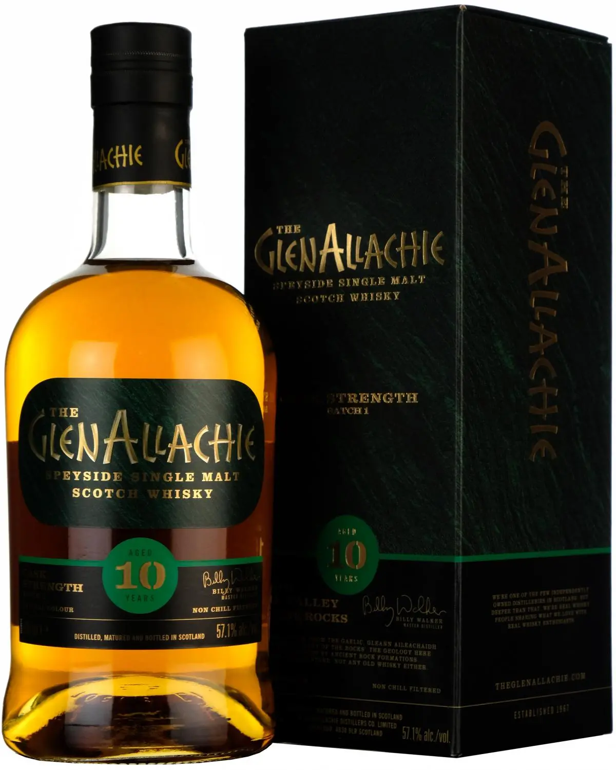 Glenallachie 10 Year Old Cask Strength Batch 1 1