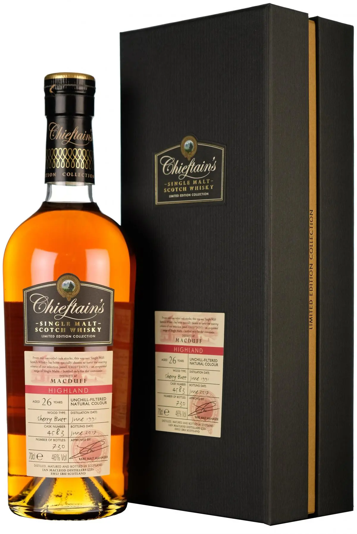 Macduff 1991-2017 | 26 Year Old | Chieftain's | Cask 4583 1