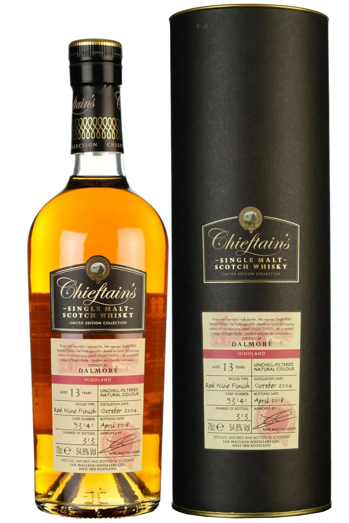 Dalmore 2004-2018 | 13 Year Old | Chieftain's | Cask 33141 1