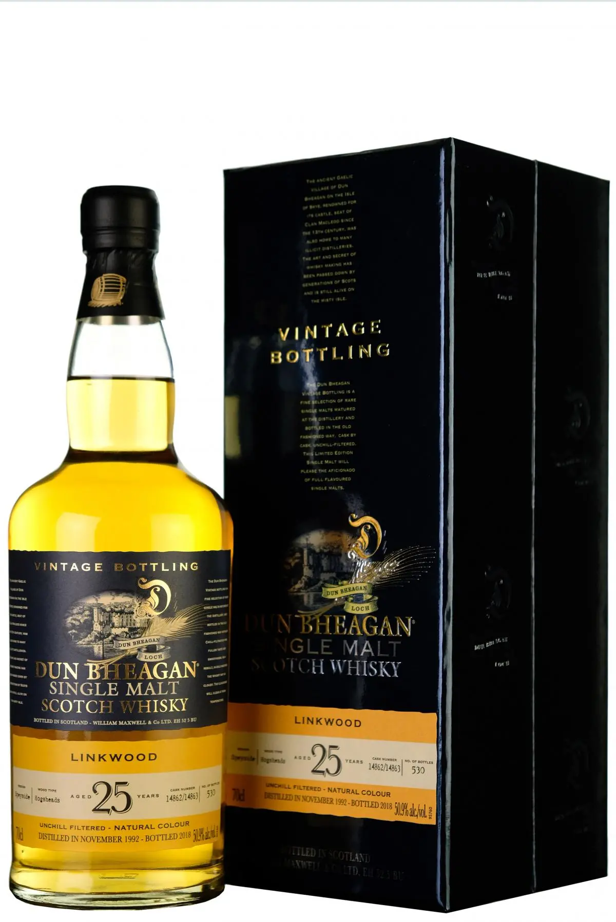 Linkwood 1992-2018 | 25 Year Old | Dun Bheagan 14862,14863 1