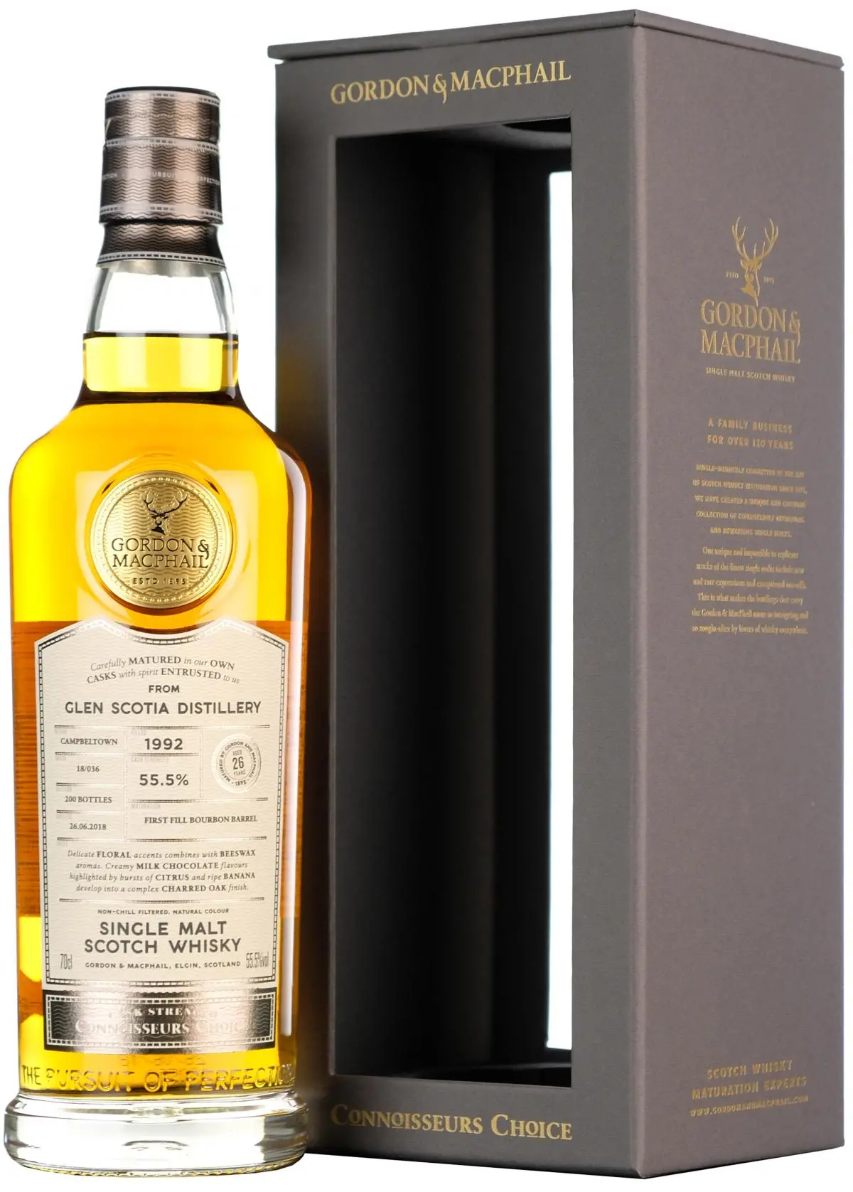 Glen Scotia 1992-2018 | 26 Year Old | Connoisseurs Choice Cask Strength 1