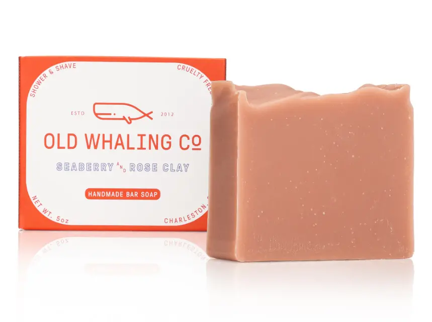 Seaberry + Rose Clay Bar Soap 1