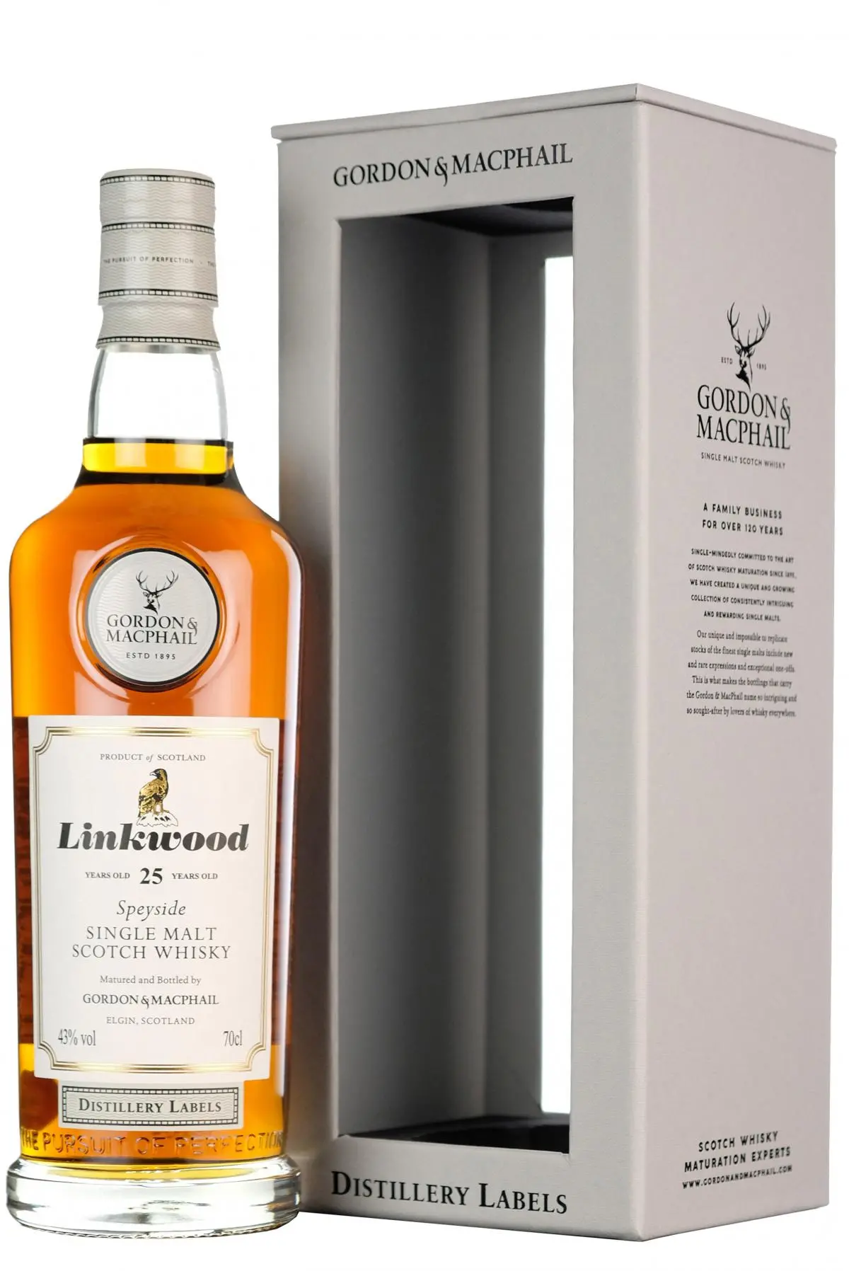 Linkwood 25 Year Old Distillery Labels 1