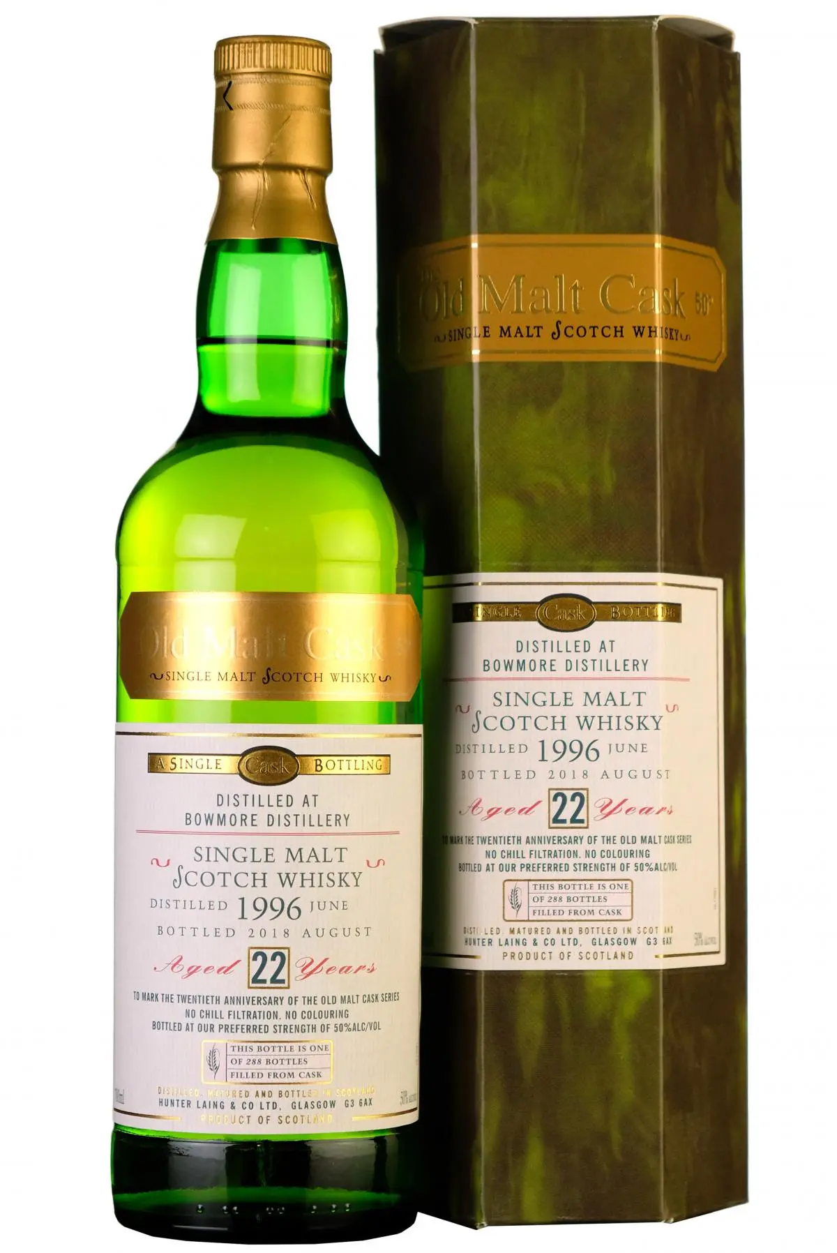 Bowmore 1996-2018 | 22 Year Old | Old Malt Cask 20Th Anniversary 1
