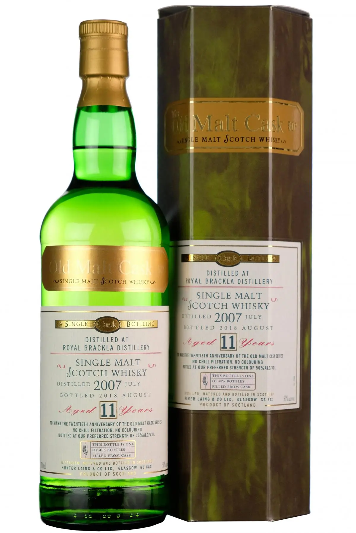 Royal Brackla 2007-2018 | 11 Year Old | Old Malt Cask 20Th Anniversary 1