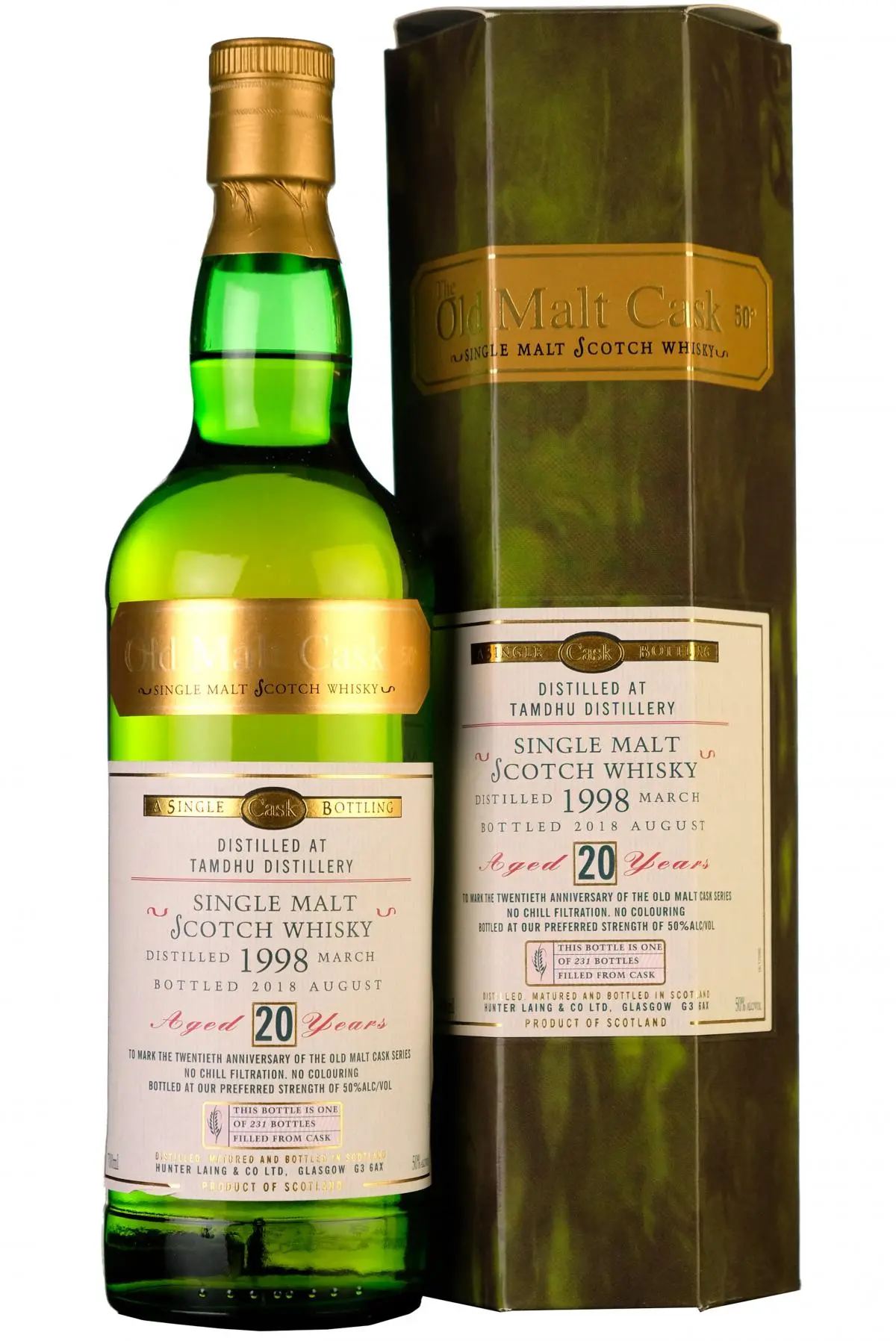 Tamdhu 1998-2018 | 20 Year Old | Old Malt Cask 20Th Anniversary 1