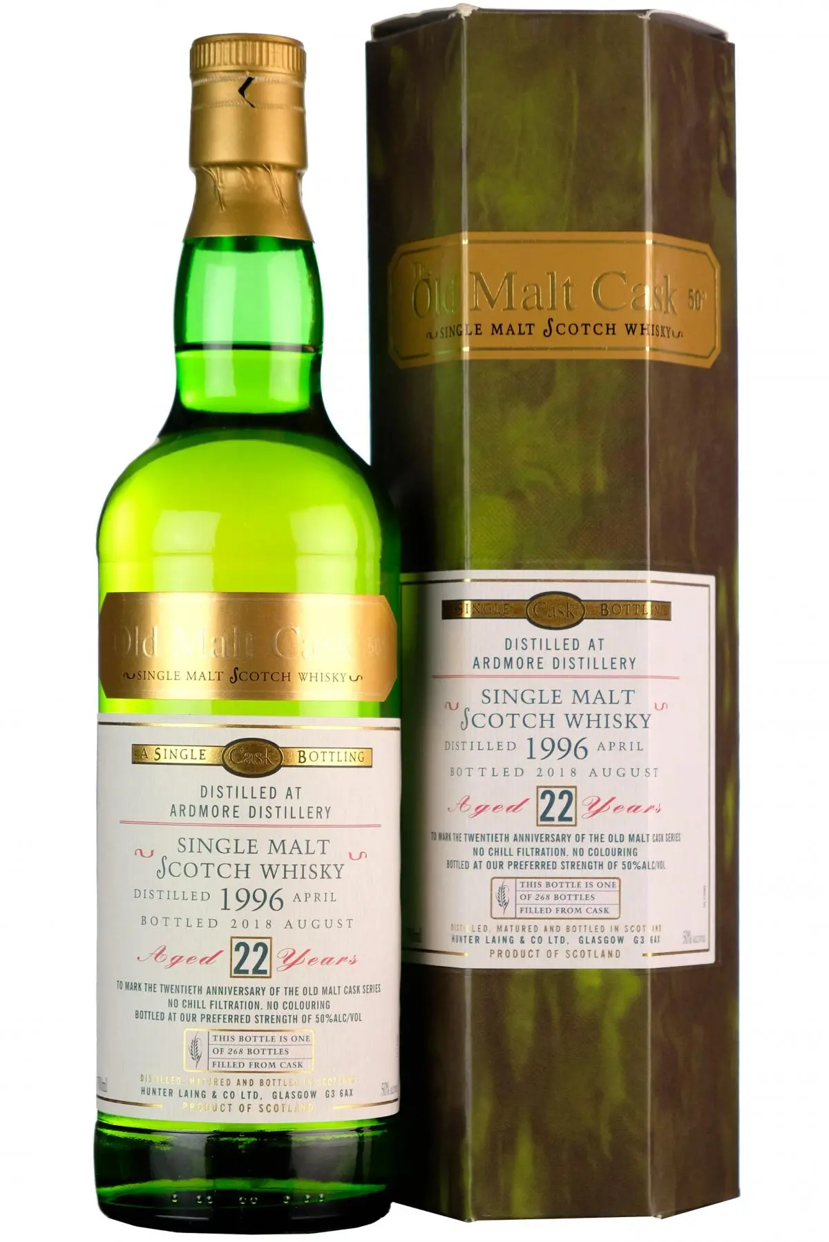 Ardmore 1996-2018 | 22 Year Old | Old Malt Cask 20Th Anniversary 1
