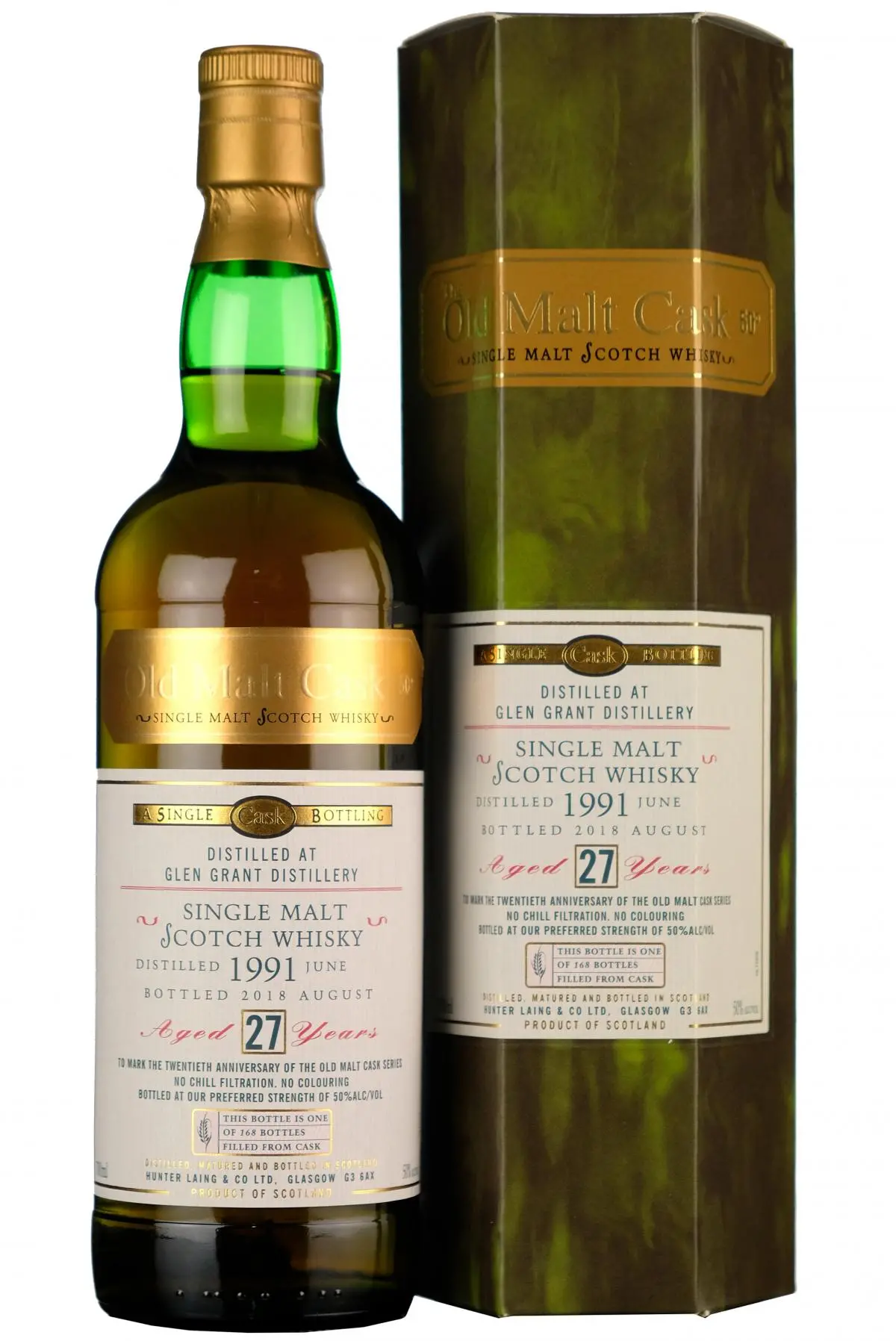 Glen Grant 1991-2018 | 27 Year Old | Old Malt Cask 20Th Anniversary 1
