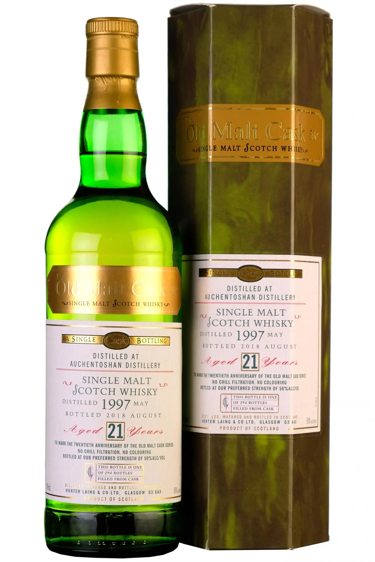 Auchentoshan 1997-2018 | 21 Year Old | Old Malt Cask 20Th Anniversary 1