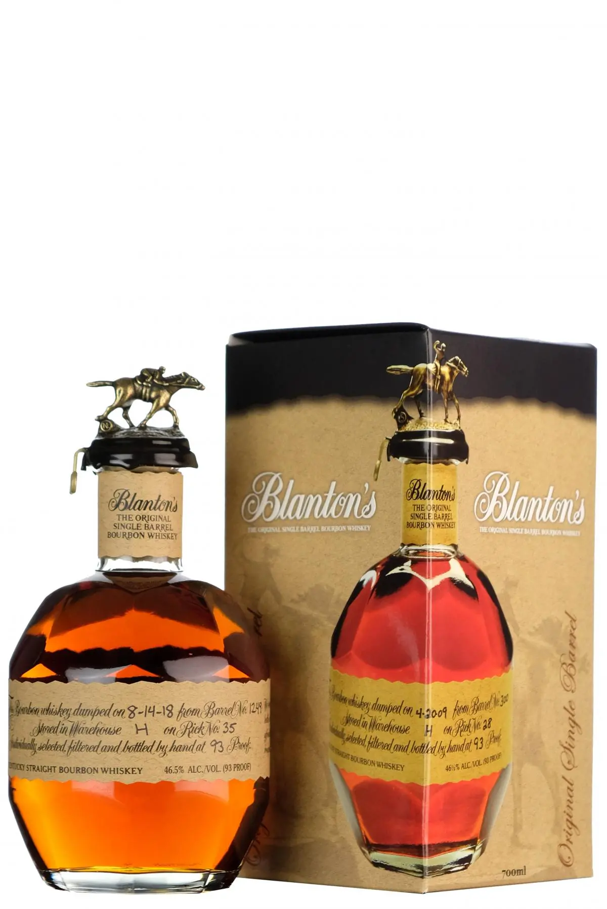 Blanton's Original Single Barrel 1249 Bottled 2018 1