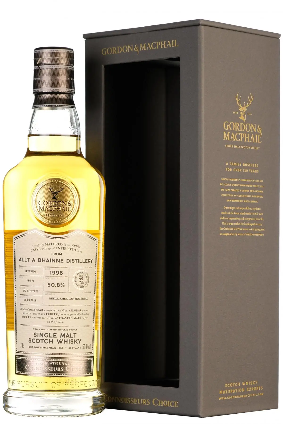Allt-A-Bhainne 1996-2018 | 22 Year Old | Connoisseurs Choice Cask Strength 1