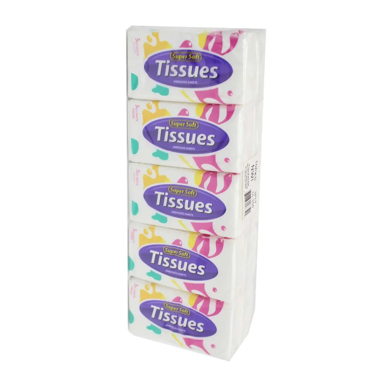 Hyg Super Soft Tissue 3Ply 10Pcs/Disp 1