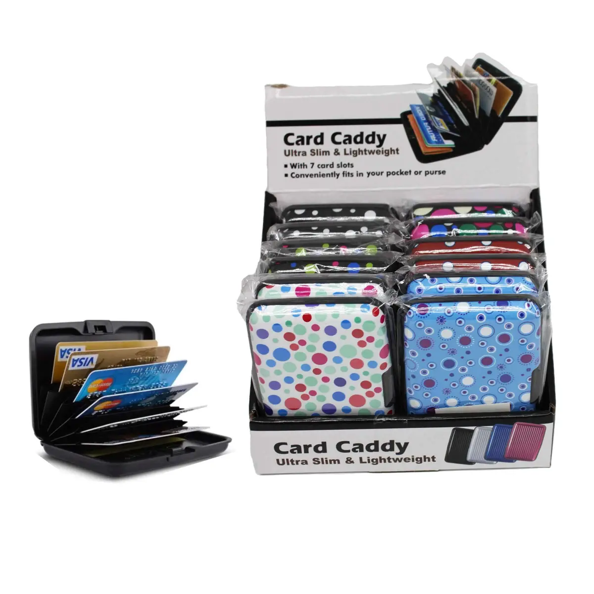 Nov Card Caddy Card Holder With 7 Card Slots (12) 1