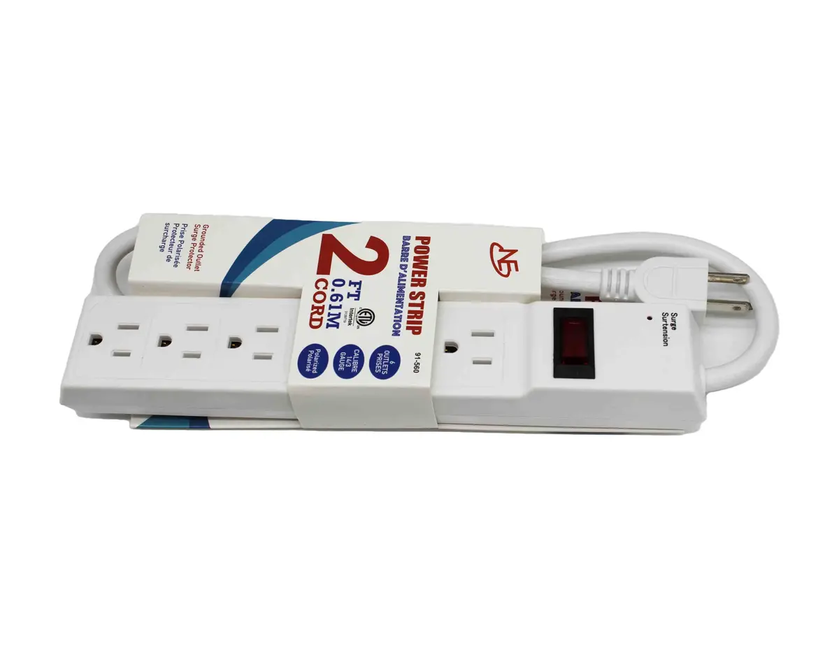 Ext Pg Ext/Cord 2Ft 6 Outlets 1