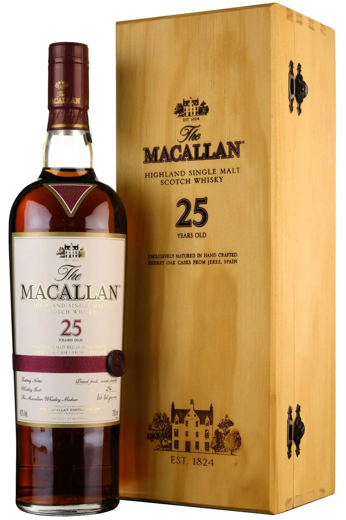 Macallan 25 Year Old Sherry Cask 2010S 2