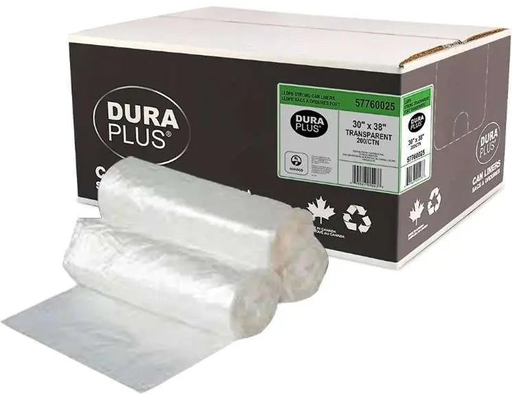 G/Bags Dura 30X38 200/Ctn Clear Strong 1