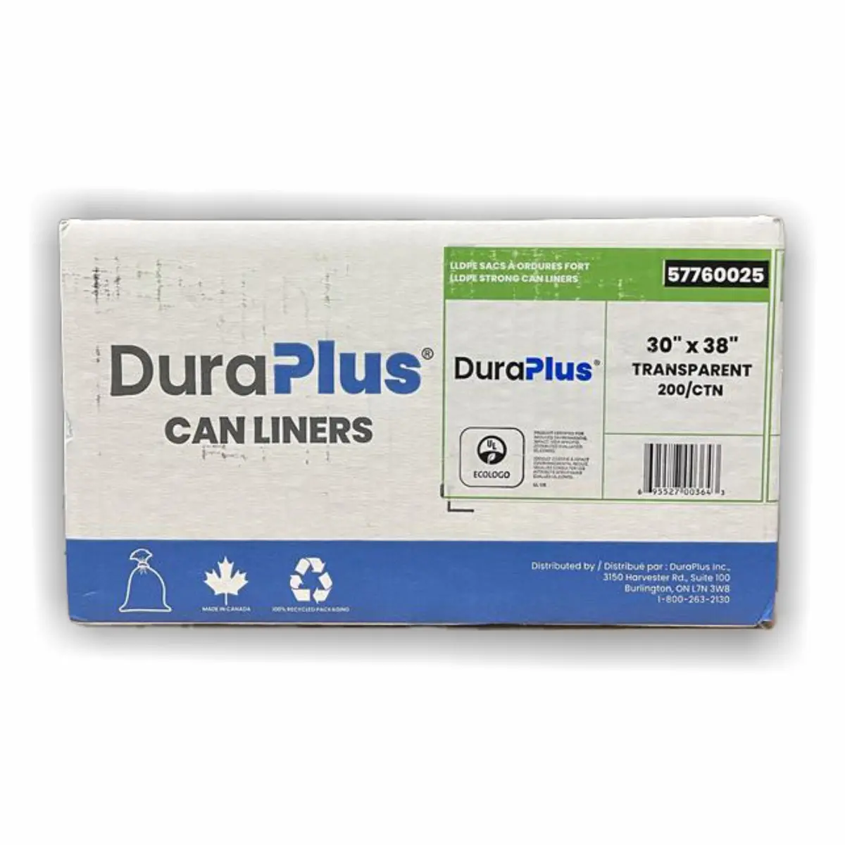 G/Bags Dura Clr 30X38 200/Cs Strong 1