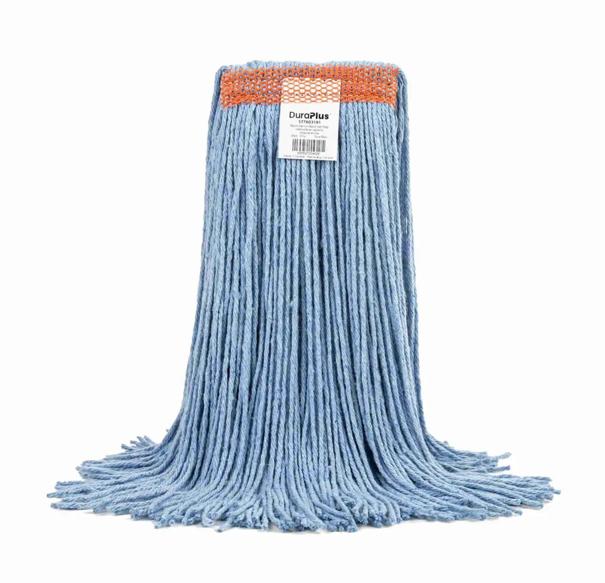 Supp Mop Dura Plus Wet Loop 20-Oz Blue Narrow Band (10) 1