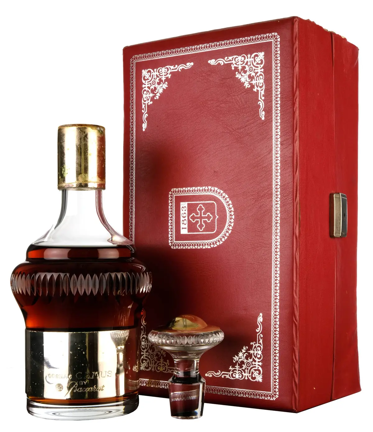 Camus Cognac Baccarat Crystal Decanter 1980S 1