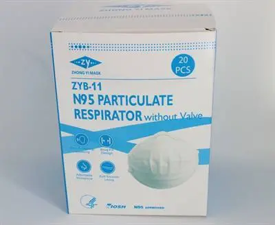 Supp Face Mask N95 Particulate Respirator 20Pcs/Box (Zyb-11) 1
