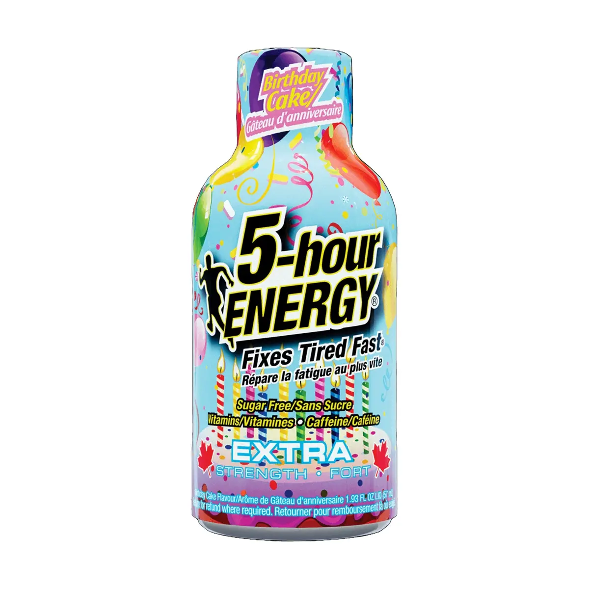 5-Hour Energy Birthday Cake Extra Strength 12/Pk (18) - New 1