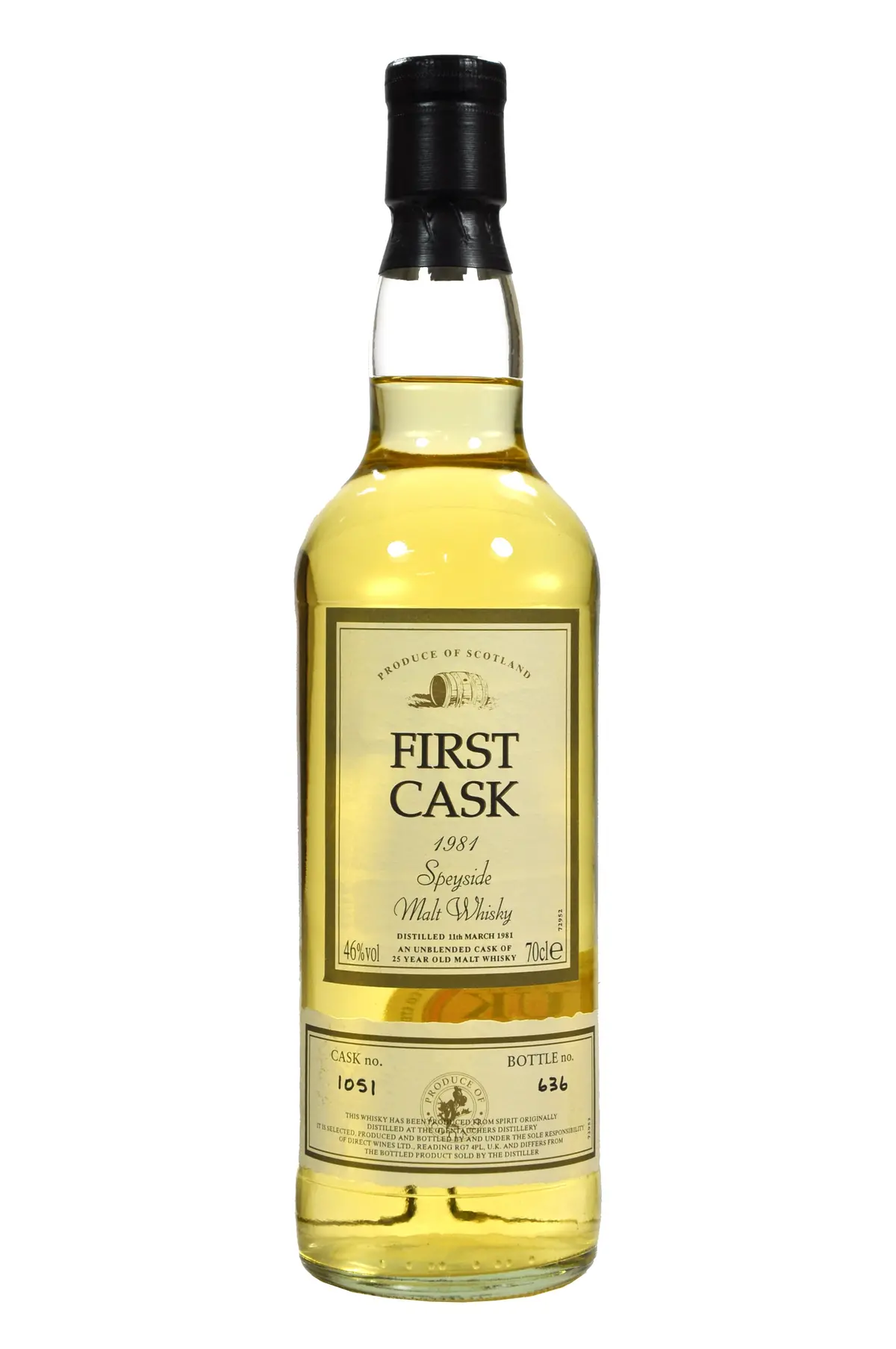 Glentauchers 1981 | 25 Year Old | First Cask 1051 1