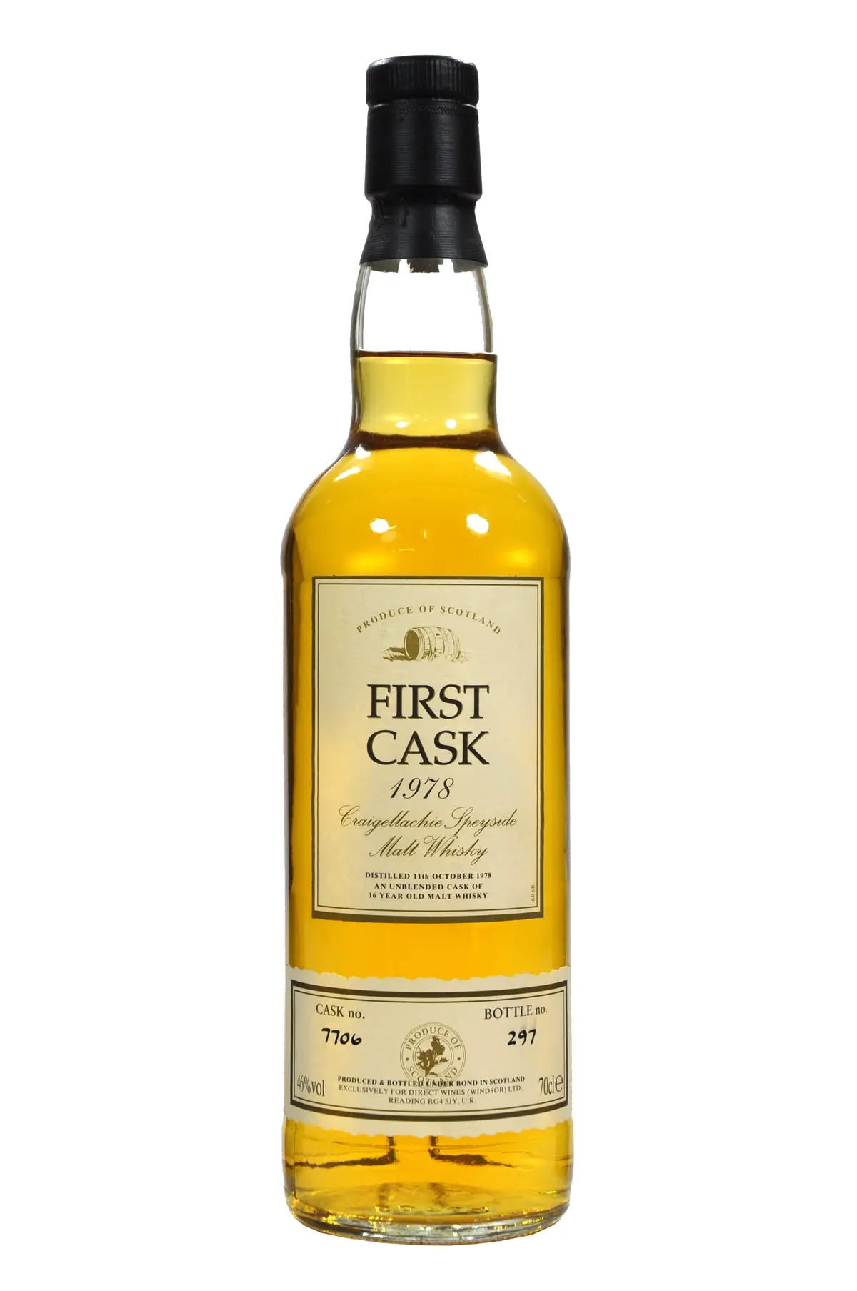 Craigellachie 1978-1995 | 16 Year Old | First Cask 7706 1