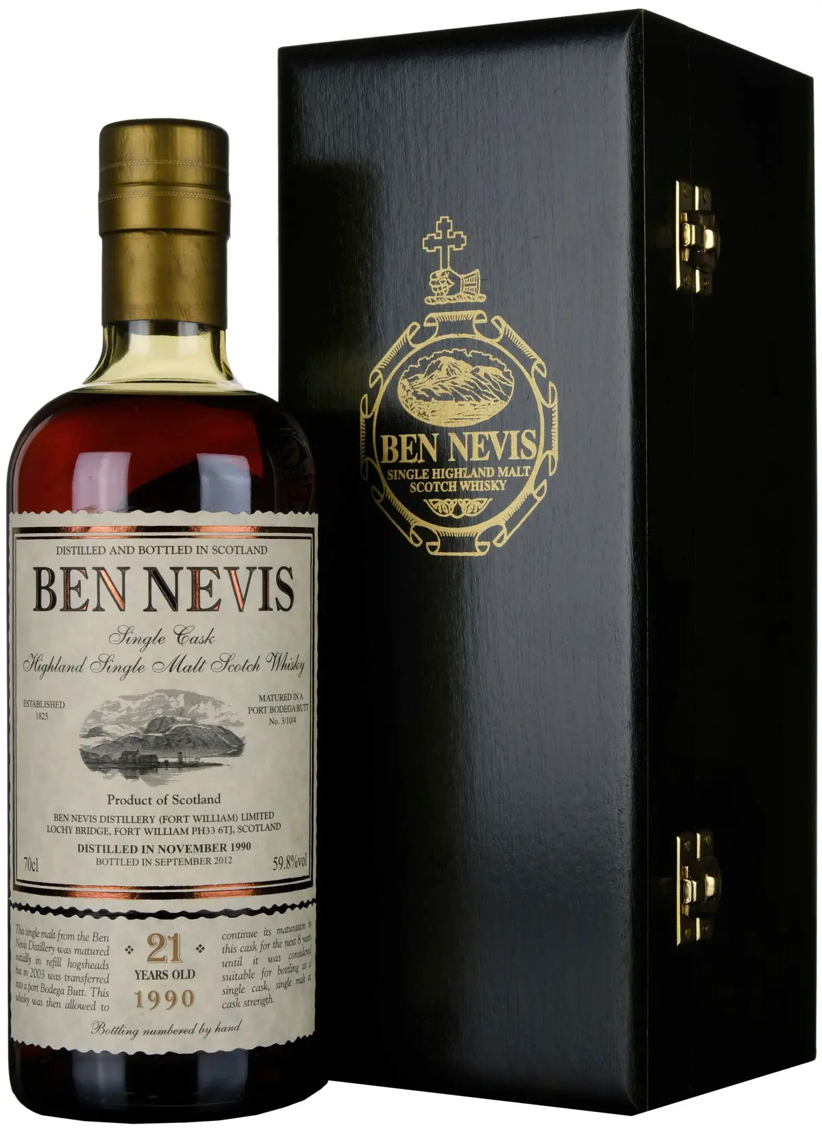 Ben Nevis 1990-2012 | 21 Year Old Single Cask 3/10/4 1