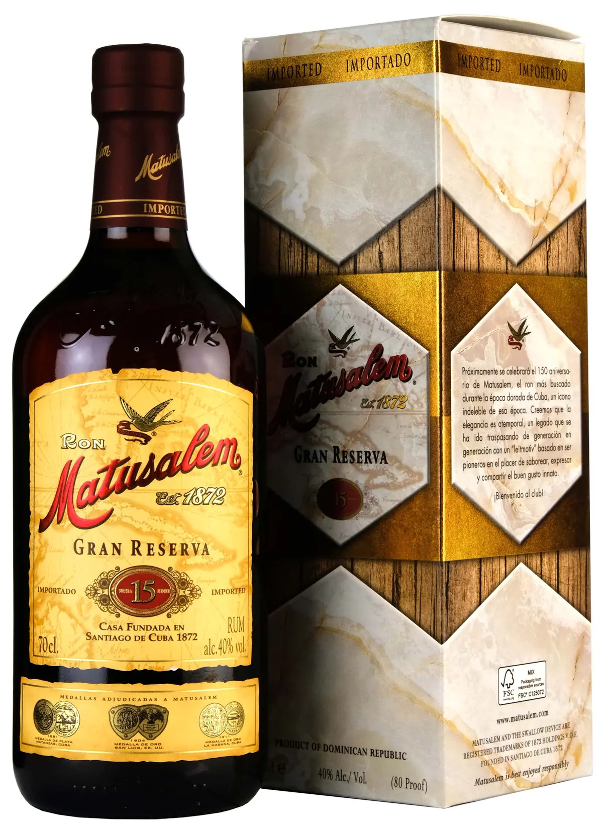 Matusalem Gran Reserva Solera 15 Rum 1