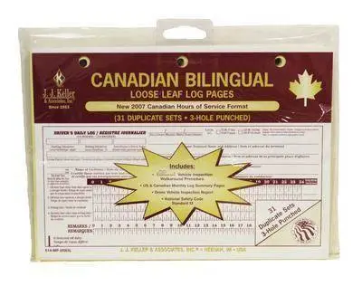 Jjk (D) 2 Copy Loose Leaf Log Page (100) (614Mp-8563) 1