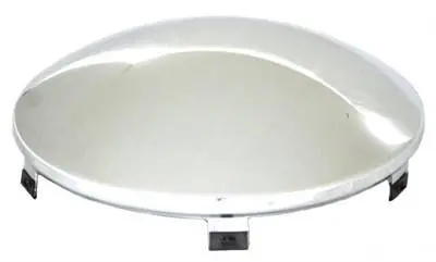 Ts (D) Gg Chrome Universal Front Hub Cap 5/8" Lip 6 Notches (10660) 1