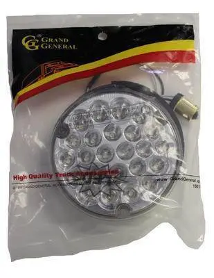 Lts (F/S) Gg 4" Pearl White/Clear 24 Led W/#1156 Socket Base (76154) 1