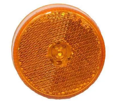 Lts (F/S) Gg 2.5" Refl. Amber Marker Led 4-Lgt Amber Lens (76970) 1