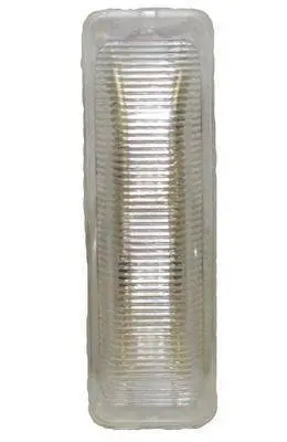 Lts (F/S) Gg Med Rect White/Clear 4-Led Utility Light (84447) 1