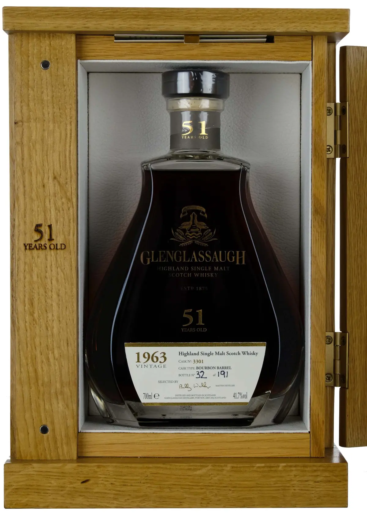 Glenglassaugh 1963-2014 | 51 Year Old Single Cask 3301 2