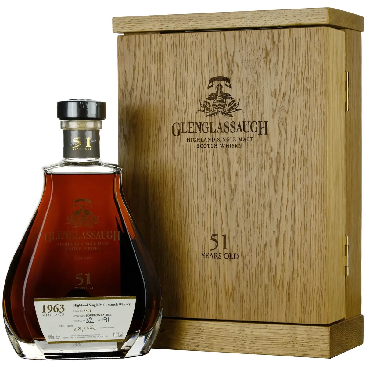 Glenglassaugh 1963-2014 | 51 Year Old Single Cask 3301 1