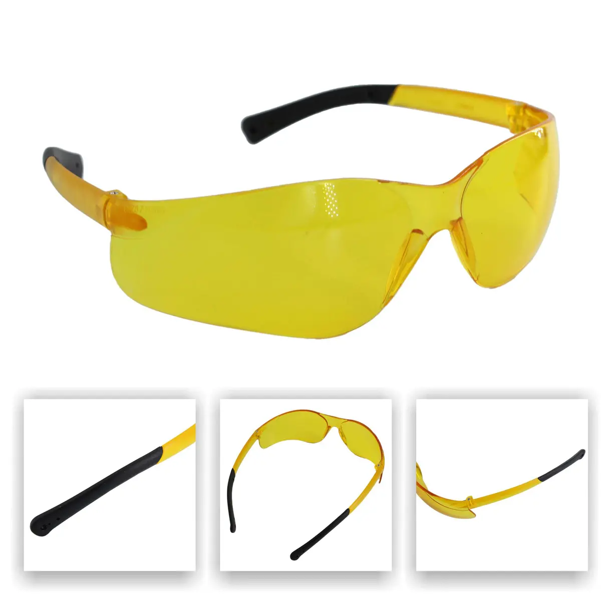 Safety Glasses Amber (Bk114) 1