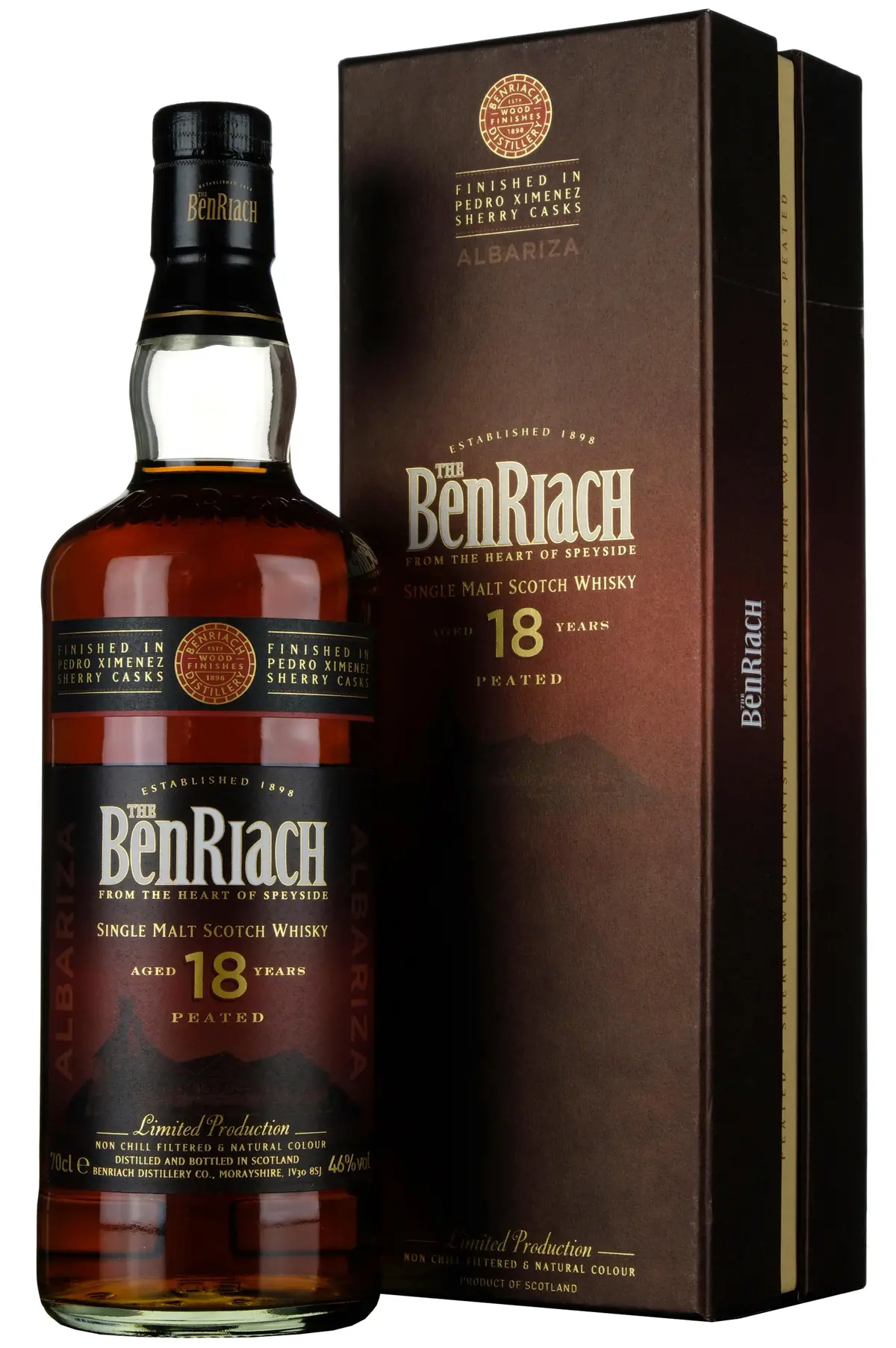 Benriach 18 Year Old Albariza Bottled 2015 1