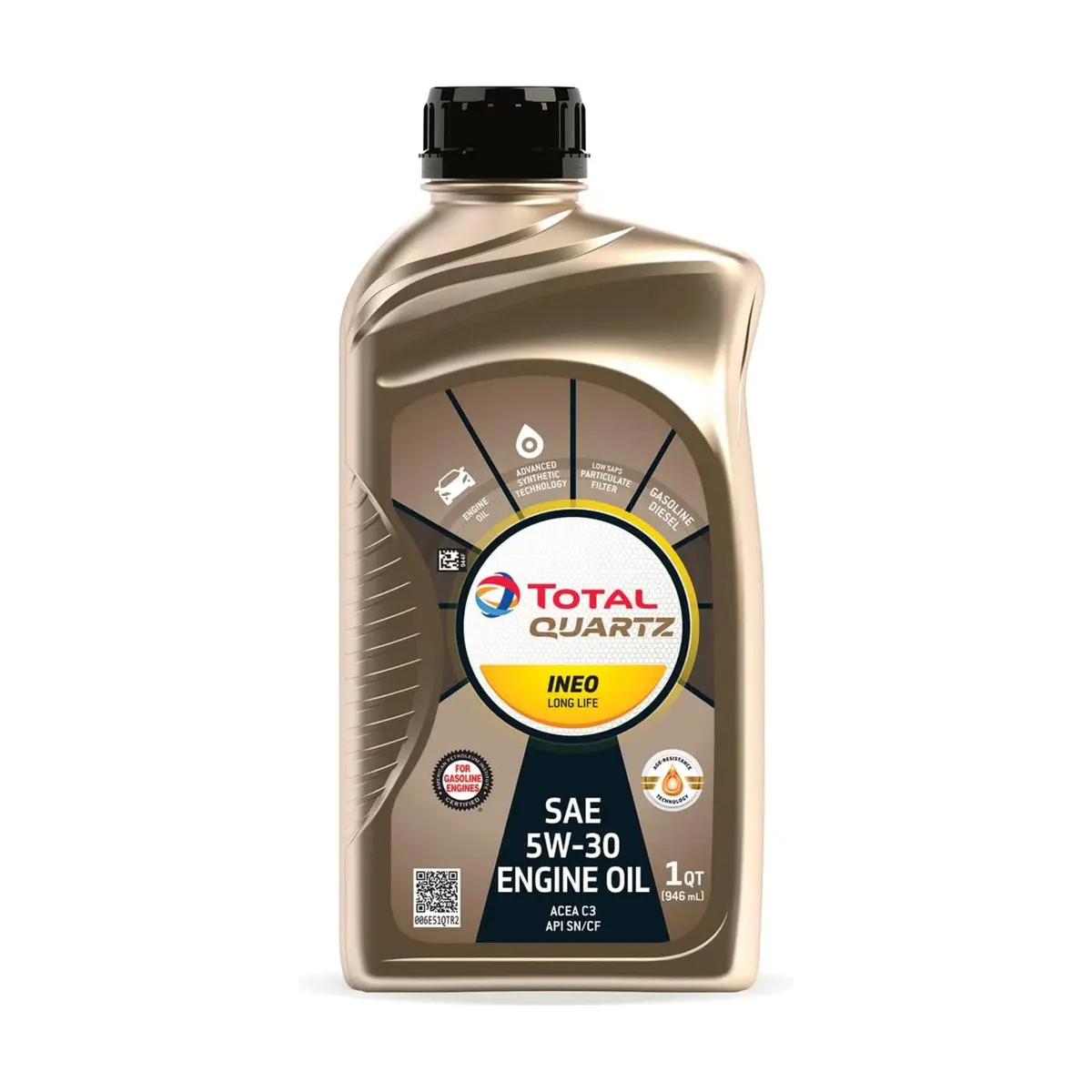 Total Quartz Ineo Long Life 5W-30 1L (12/Cs) - New 1